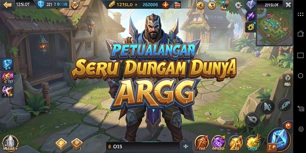 Tampilan gameplay menakjubkan dari 1121SLOT yang menghadirkan petualangan ARPG.