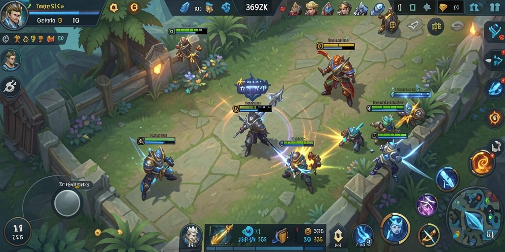 Tampilan gameplay SLG yang mendebarkan dan penuh strategi.
