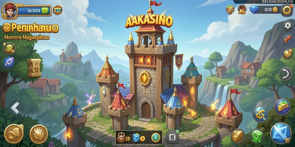Tampilan gameplay seru dan menegangkan di AAKASINO.