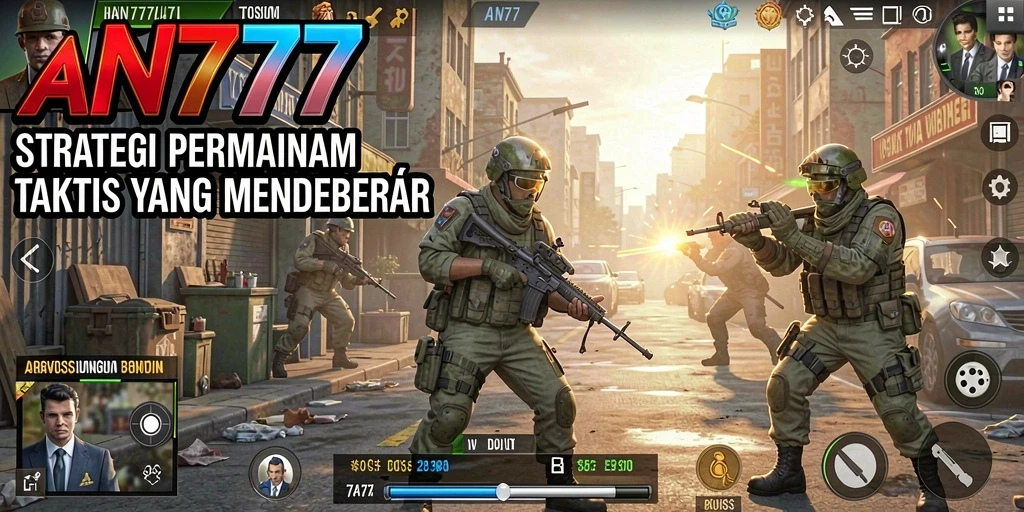 Tampilan gameplay AN777 yang seru dan strategis.