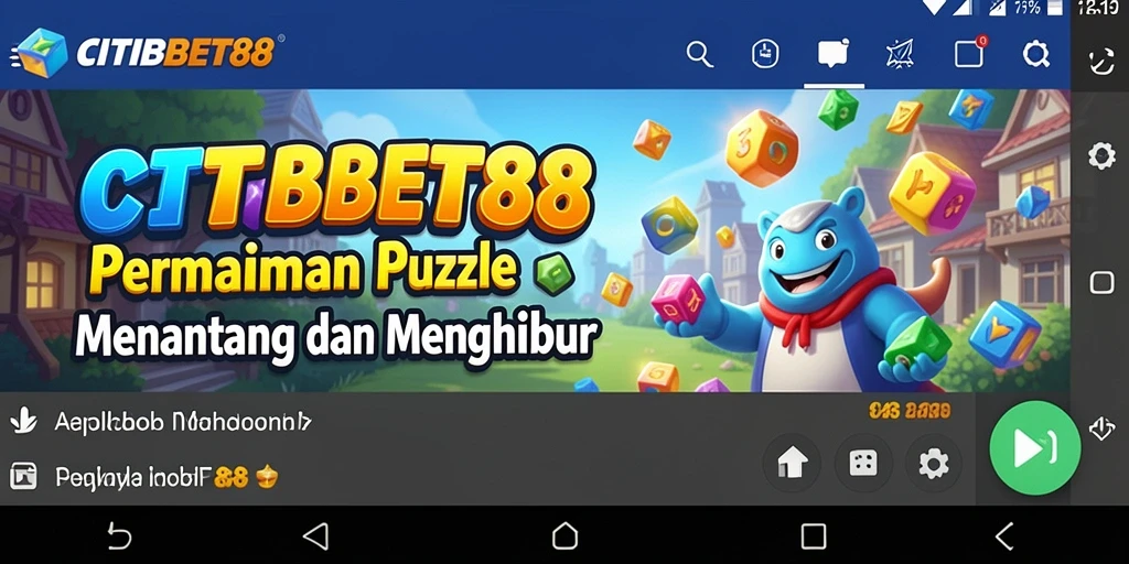 Screenshot menunjukkan gameplay seru dan menantang dari CITIBET88.