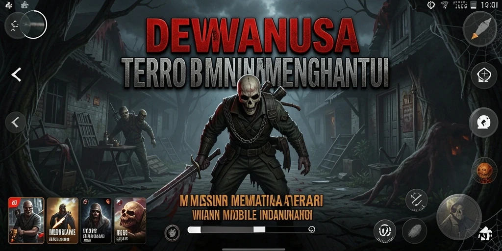 Gameplay DEWANUSA yang menegangkan dengan nuansa Horror yang kental.