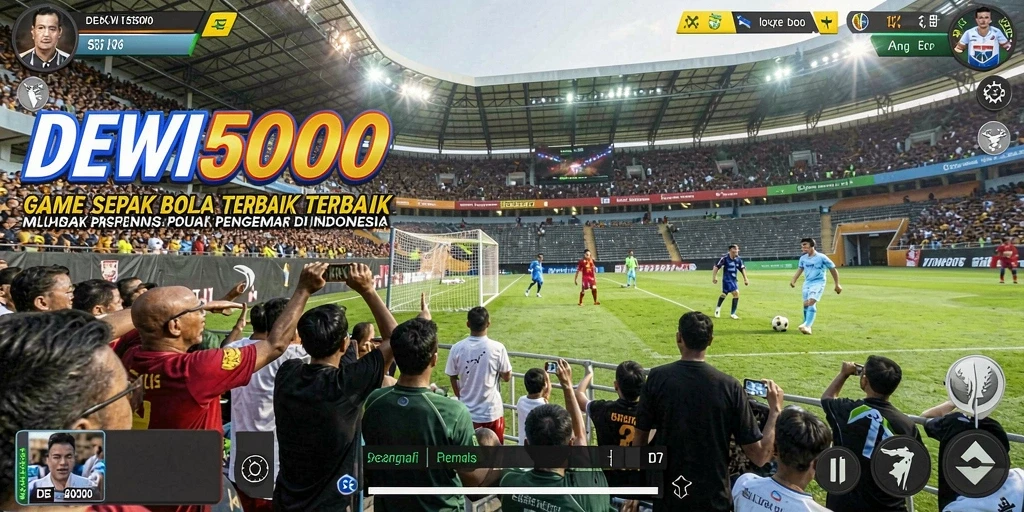 Tampilan permainan DEWI5000 yang memukau dengan gameplay yang seru.