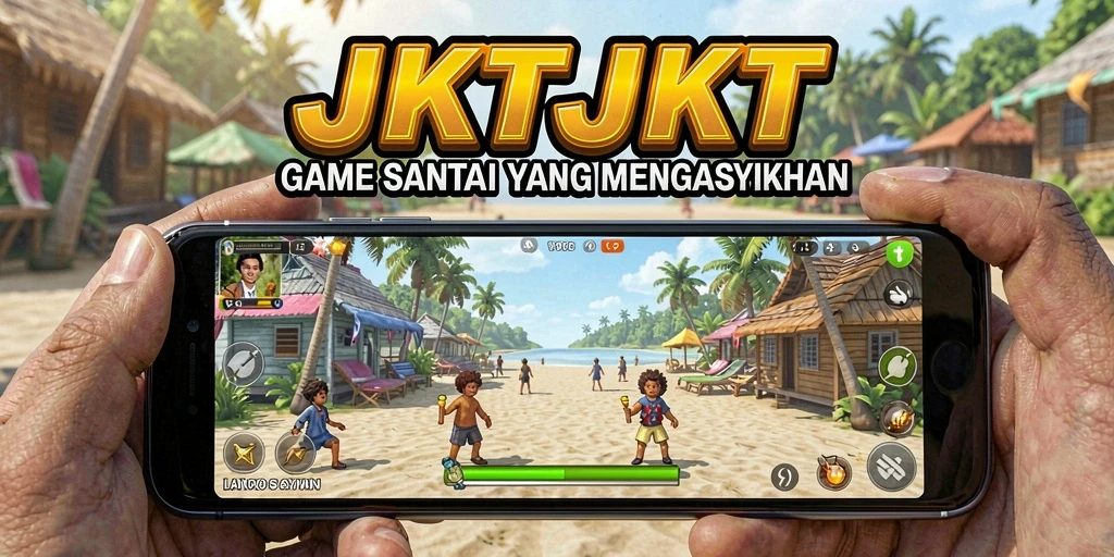 Tampilan gameplay JKTJKT dengan aksi seru dan grafis menarik.