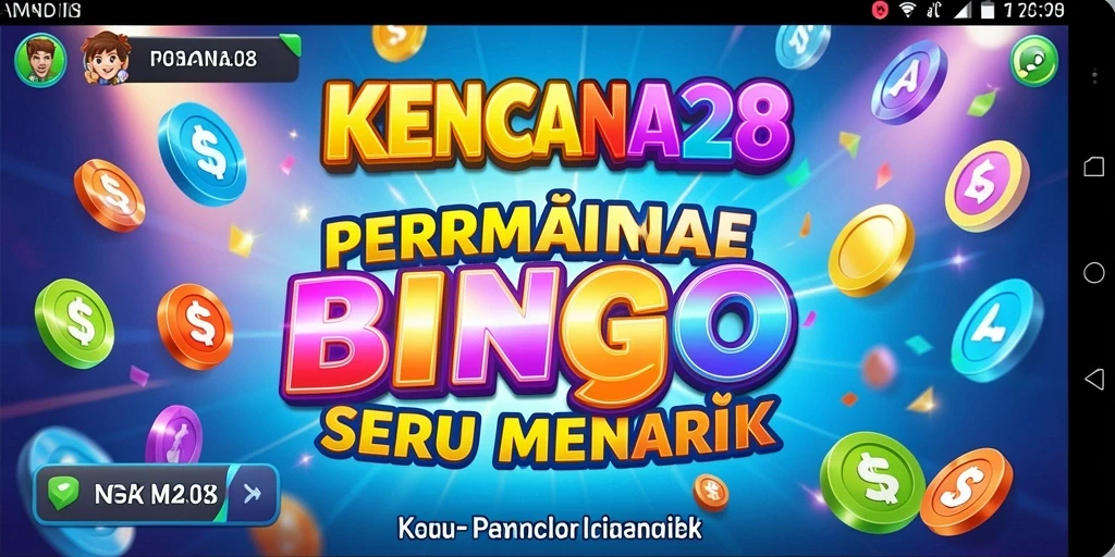 Gambaran gameplay Bingo KENCANA28 yang menarik dan interaktif.