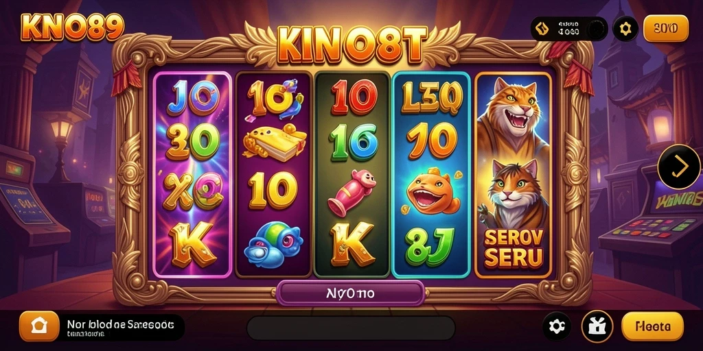Tampilan gameplay KNO89 yang menarik dan penuh warna.
