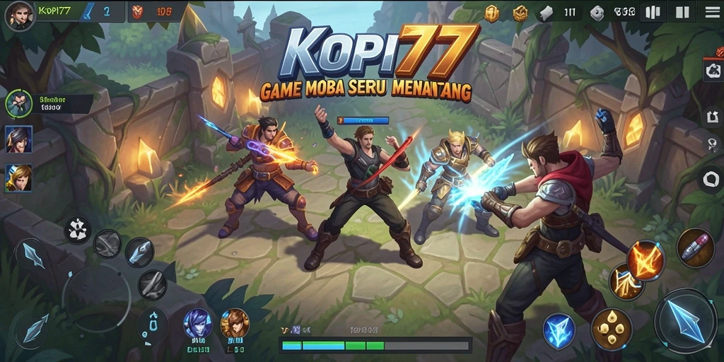 Tampilan seru dalam gameplay KOPI77 yang penuh aksi.