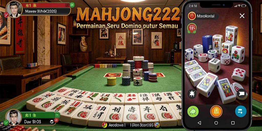 Tampilan gameplay MAHJONG222 yang menarik dan interaktif.
