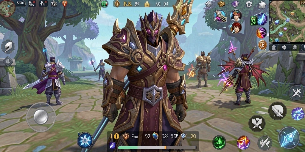 Tampilan gameplay menarik SEHOKI yang menampilkan aksi seru di MMORPG.